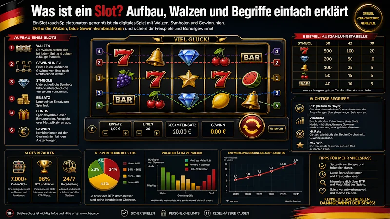 Was ist ein Slot? Aufbau, Walzen und Begriffe einfach erklärt